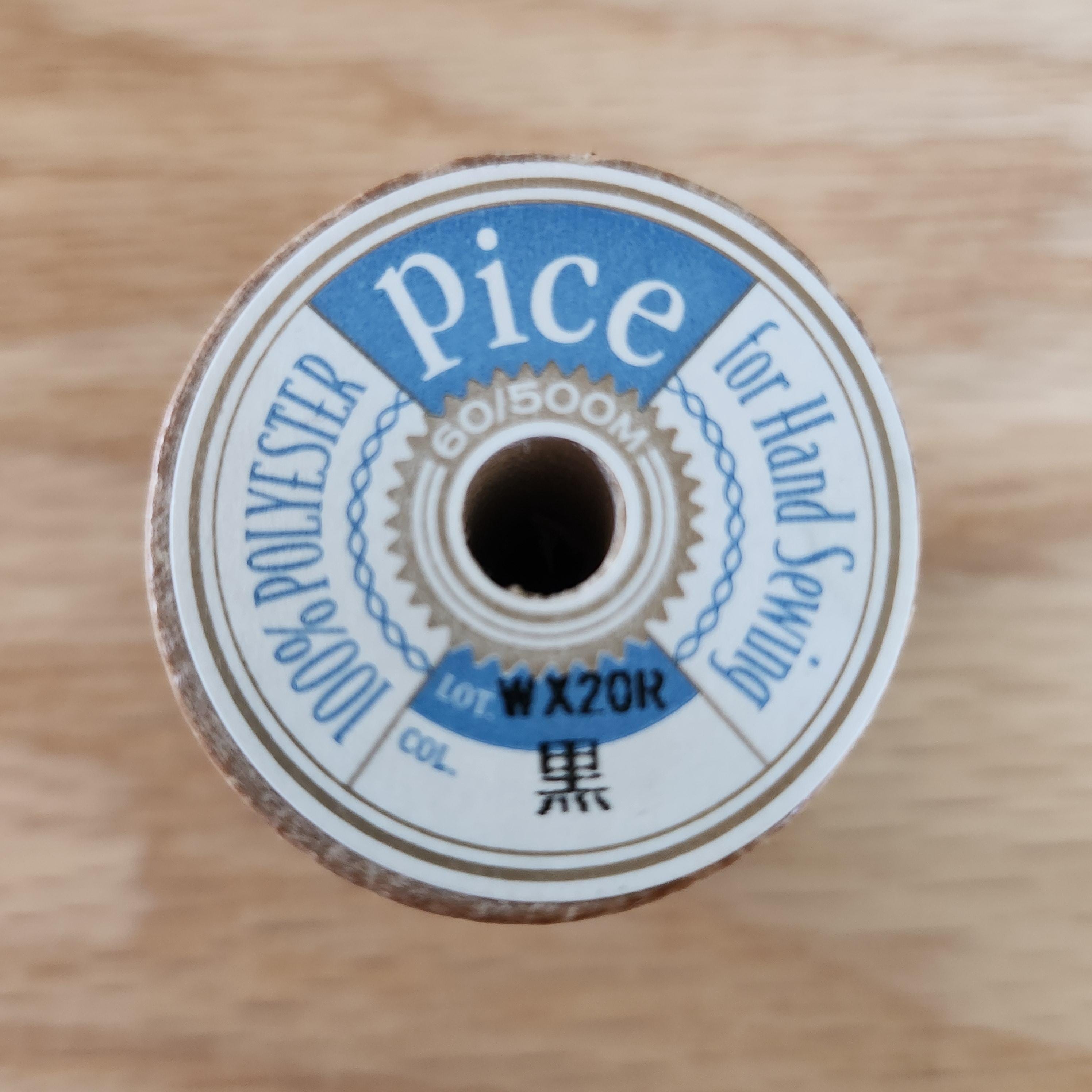 Pice 60 Weight Japanese Thread for EPP Hand Piecing (500m)