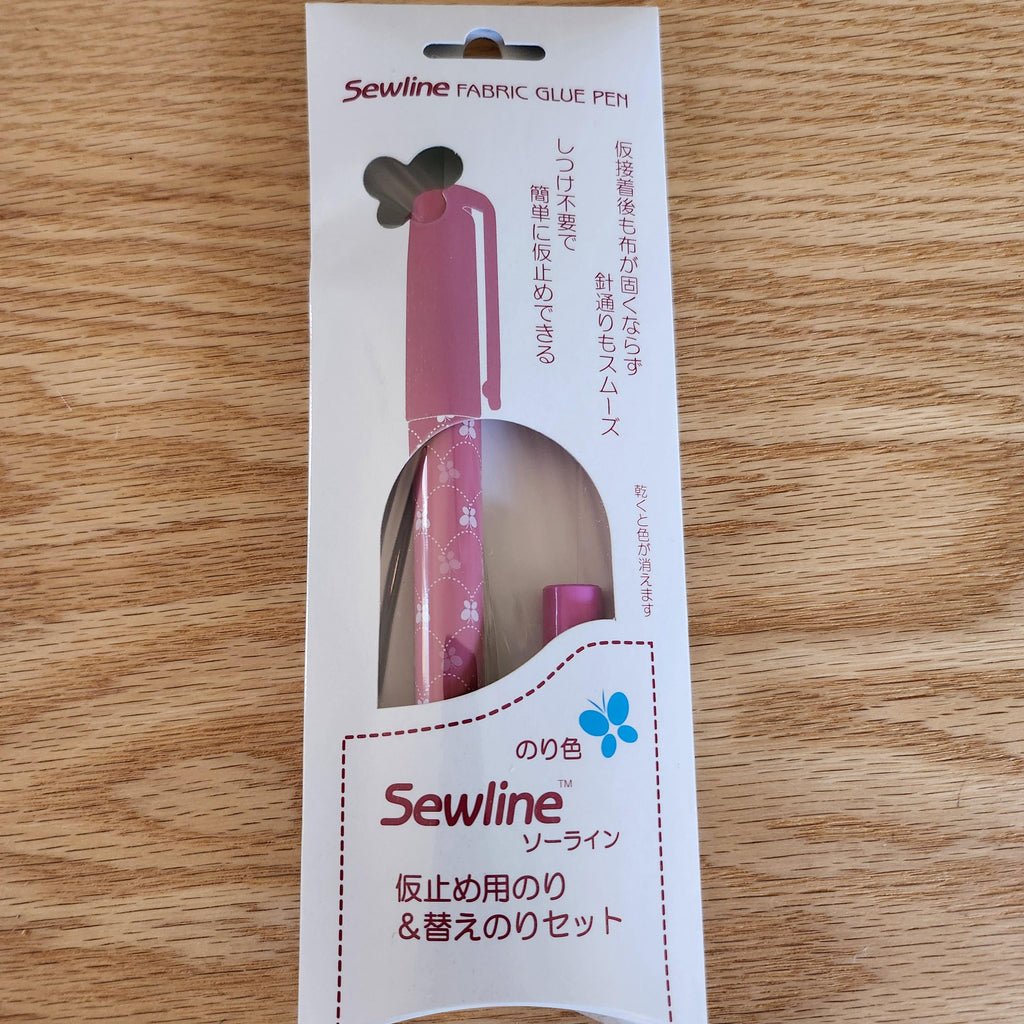 Sewline Fabric Glue Pen and refill: Acid-Free, English Paper Piecing (Japan Import) EPP