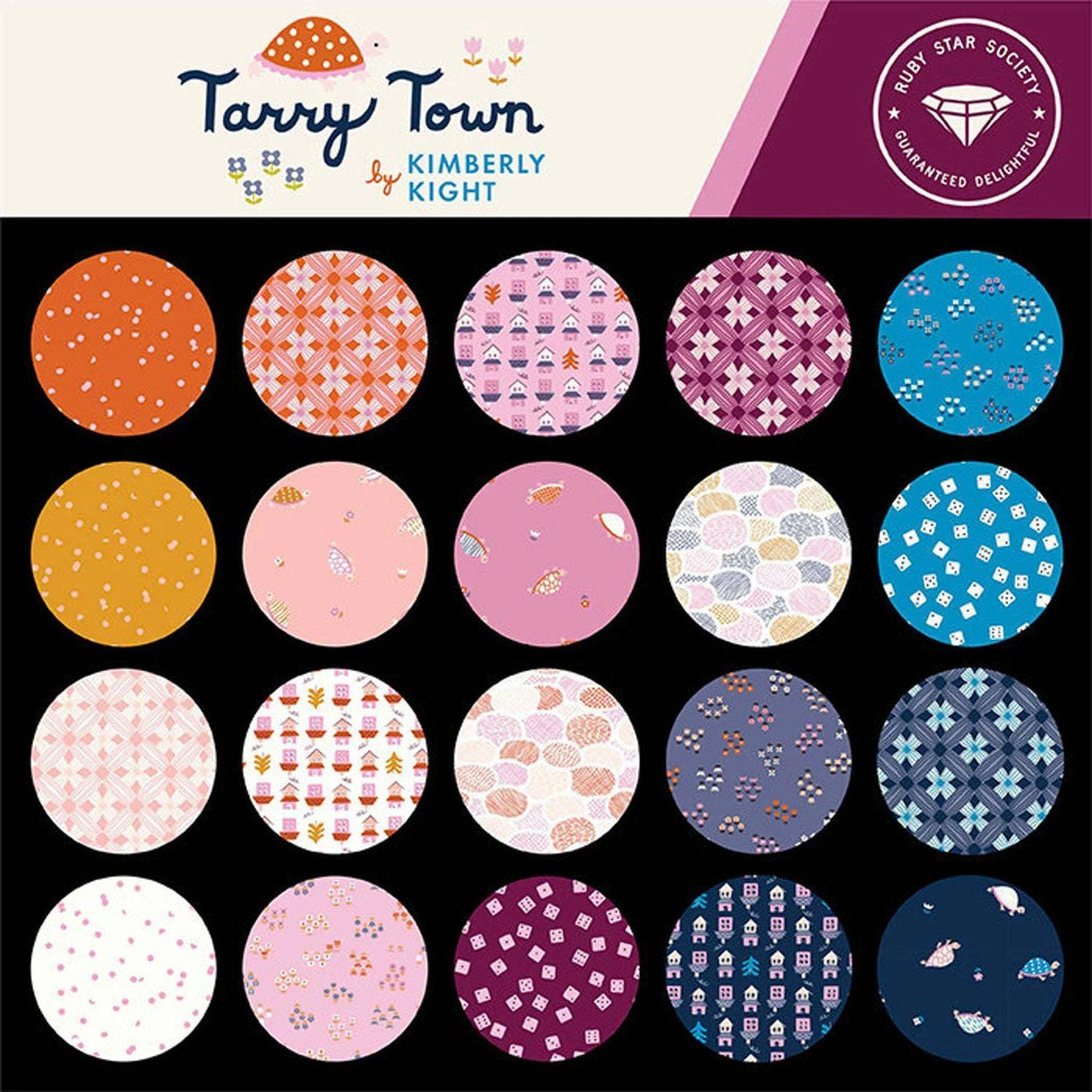 42 Ruby Star Society Tarrytown hexies 1 inch die cut, plus paper templates; English Paper Piecing (EPP); precut fabric hexagons