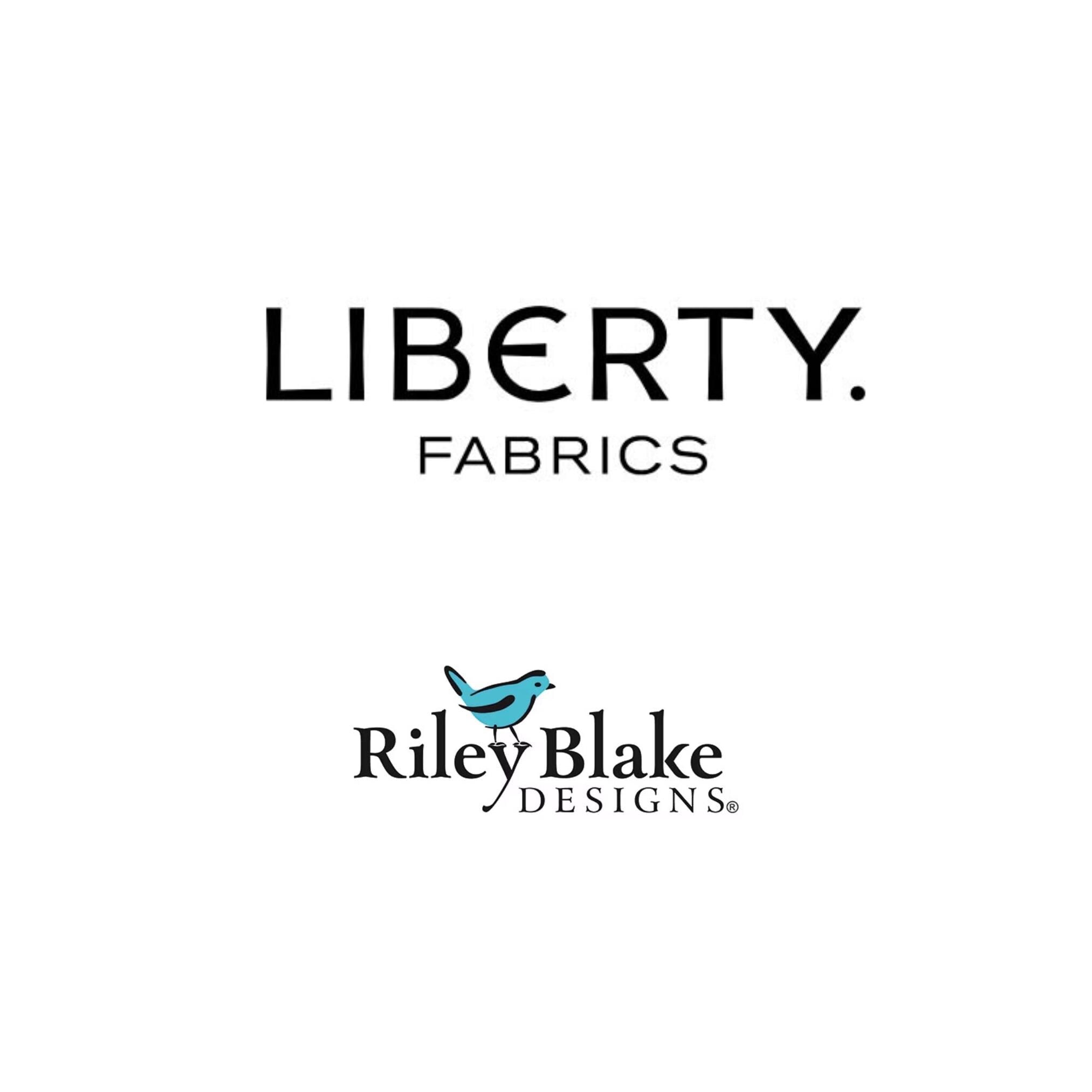 EPP Kit Liberty Fabrics Hexies: Woodland Walk Autumn Berries, 42 Precut 1-inch Hexagons + Papers