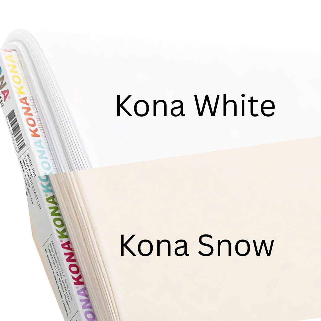 EPP Kona White Fabric Hexies:42 diecut 1-inch hexagons + templates