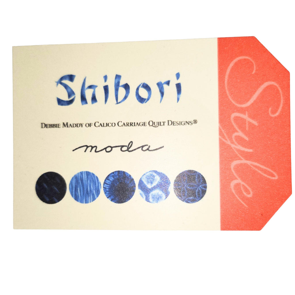 42 precut hexagons Debbie Maddy Shibori 1 inch die cut, plus papers; rare and out of print fabric hexies. English Paper Piecing (EPP)