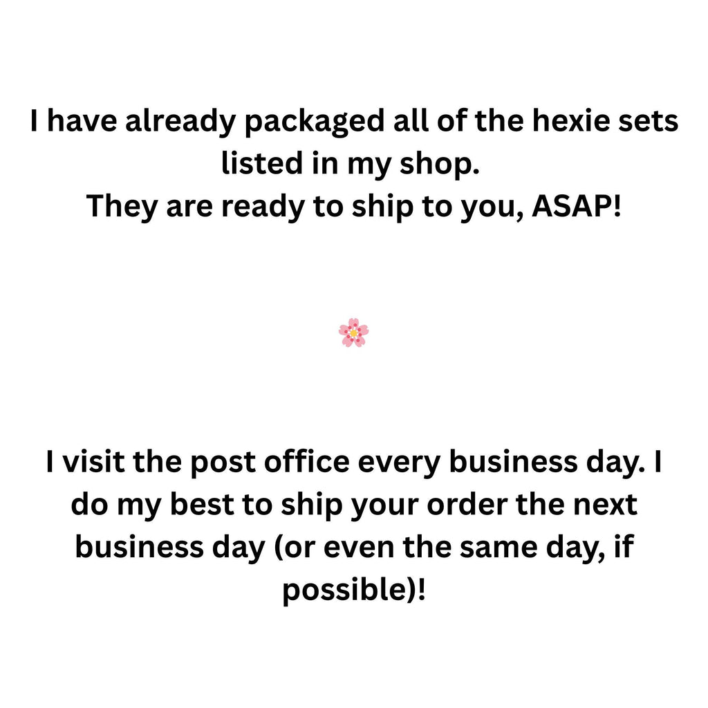 EPP Kit Ruby Star Society Hexies: Ooh Lucky 1-inch Precut Fabric + Paper Templates 42 pcs