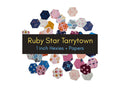 42 precut hexagons Ruby Star Society Tarrytown 1 inch die cut hexies, plus paper templates; English Paper Piecing (EPP), Kimberly Kight