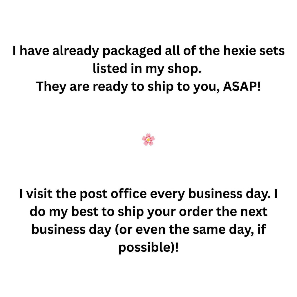 EPP kit Tula Pink True Colors 2025 Ghost Only Hexies: 42 diecut 1-inch Fabric hexagons + Paper Templates