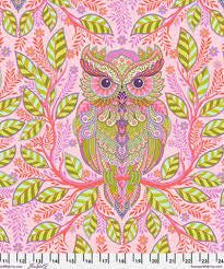 Tula Pink Full Moon Forest II Hexies: 42 Fabric Hexagons, 1-inch + Paper Templates