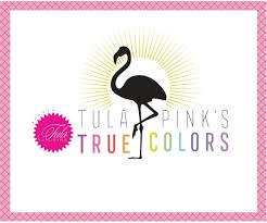 EPP kit Tula Pink True Colors 2025 Ghost Only Hexies: 42 diecut 1-inch Fabric hexagons + Paper Templates